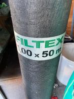 Filtex filtervlies 1m x 50m, Ophalen, Nieuw