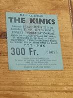 2 Tickets van The Kinks, Tickets en Kaartjes, Twee personen, November, Rock of Poprock