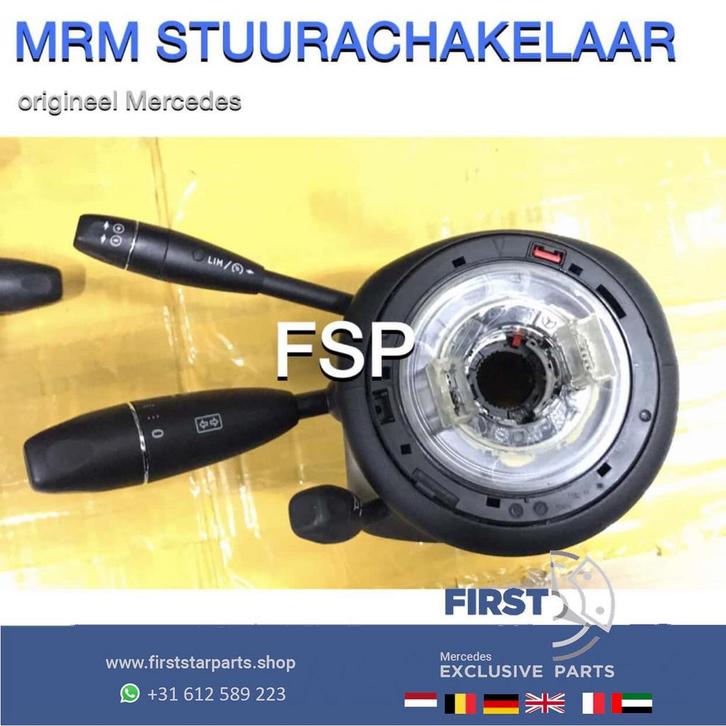 W204 W212 stuurkolom elektrisch MRM stuur schakelaar Mercede, Auto-onderdelen, Besturing, Mercedes-Benz, Gebruikt, Ophalen of Verzenden