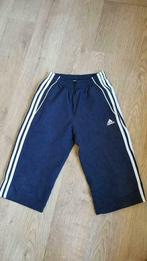 blauwe 3 kwart trainingsbroek / short van Adidas maat 152, Adidas, Gebruikt, Sport- of Zwemkleding, Ophalen of Verzenden