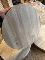 Massief houten schijven diameter 45cm dikte 3,8cm groot lot, Hobby en Vrije tijd, Knutselen, Ophalen of Verzenden, Nieuw, Materiaal