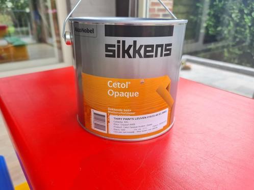 Nouvelle peinture Sikkens/ cetol Noir opaque, Bricolage & Construction, Peinture, Vernis & Laque, Neuf, Peinture, Moins de 5 litres