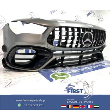 W118 CLA45 CLA45S AMG AERO VOORBUMPER MAGNO GRIJS + GT GRIL  beschikbaar voor biedingen