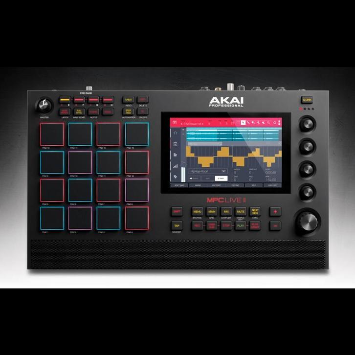 AKAI MPC Live II – État quasi neuf – Très peu utilisé, Games en Spelcomputers, Spelcomputers | Nintendo Game Boy, Zo goed als nieuw