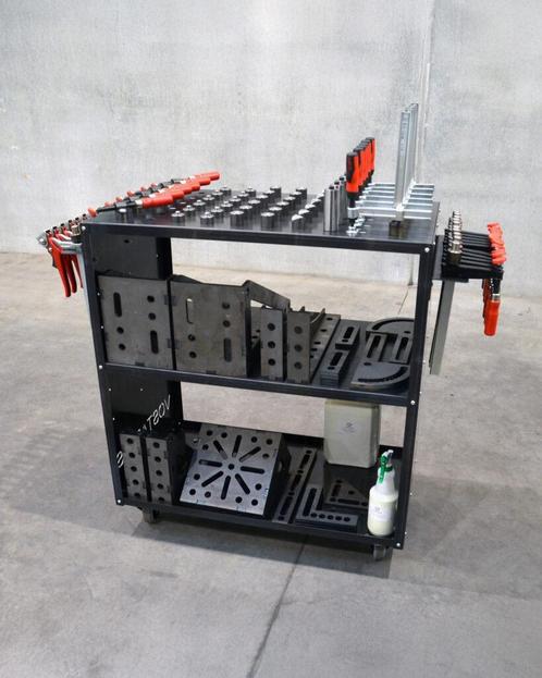 Gereedschapskar op wielen - Perfect voor Lassers – Vostables, Doe-het-zelf en Bouw, Werkbanken, Nieuw, 70 tot 120 cm, Ophalen of Verzenden