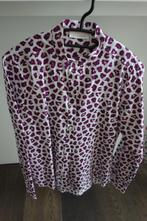 Chemisier blanc à motifs léopard "ETERNA" Envoi compris, Kleding | Dames, Blouses en Tunieken, ETERNA, Verzenden, Zo goed als nieuw