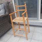 Houten eetstoel, Kinderen en Baby's, Ophalen, Gebruikt, Overige typen, Aanschuifbaar