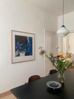 Fon Klement Les Fleurs Bleues 105 x 95 cm, Ophalen of Verzenden