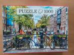 puzzel 1000 - Innovakids - mooi Amsterdam, Ophalen of Verzenden, 500 t/m 1500 stukjes, Zo goed als nieuw, Legpuzzel