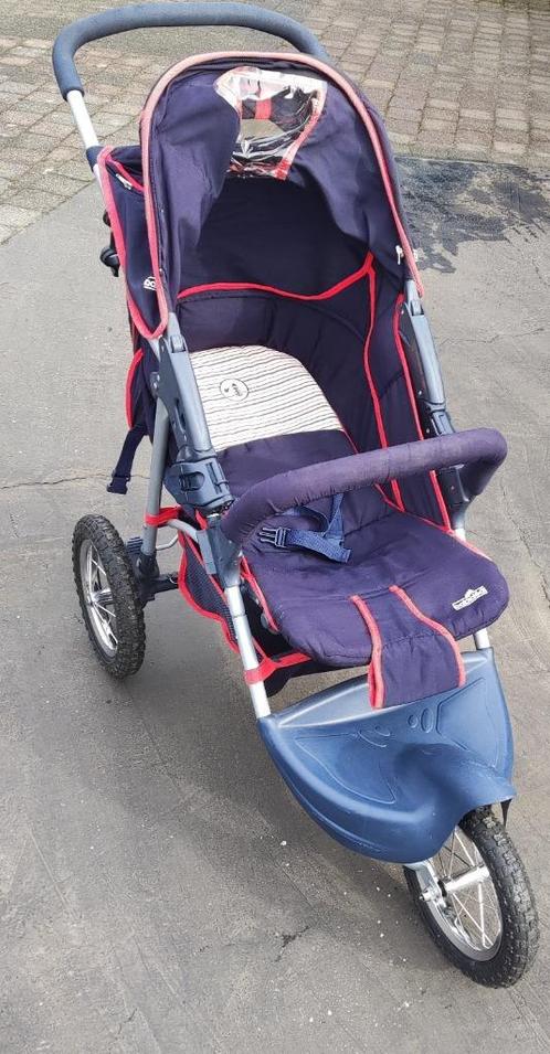 Buggy - kinderwagen, Kinderen en Baby's, Buggy's, Gebruikt, Overige merken, Verstelbare rugleuning, Zonnekap, Ophalen
