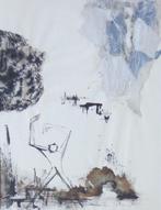 JAN VAERTEN / FIGUUR / ORIGINEEL + COLLAGE / 65x50cm / SIG, Ophalen of Verzenden