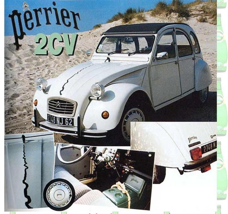 Citroën 2 CV Perrier, Auto diversen, Auto-accessoires, Gebruikt, Ophalen