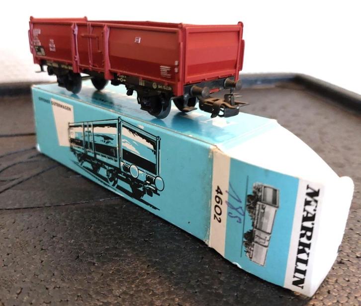 4602 Marklin HO - Wagon de marchandises ouvert DB (C2102146), Hobby & Loisirs créatifs, Trains miniatures | HO, Neuf, Wagon, Märklin