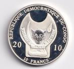 10 Francs 2010 'Centurion' Congo-Kinshasa, Postzegels en Munten, Munten | Afrika, Ophalen of Verzenden, Losse munt, Overige landen