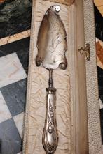 Art Nouveau zilveren grote taart schelp, Ophalen of Verzenden, Zilver