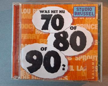 2cd. Was het nu 70 of 80 of 90 ? Studio Brussel. beschikbaar voor biedingen