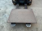 Staalplaat 12mm dik ijzeren plaat oprijplaat, Enlèvement, Comme neuf