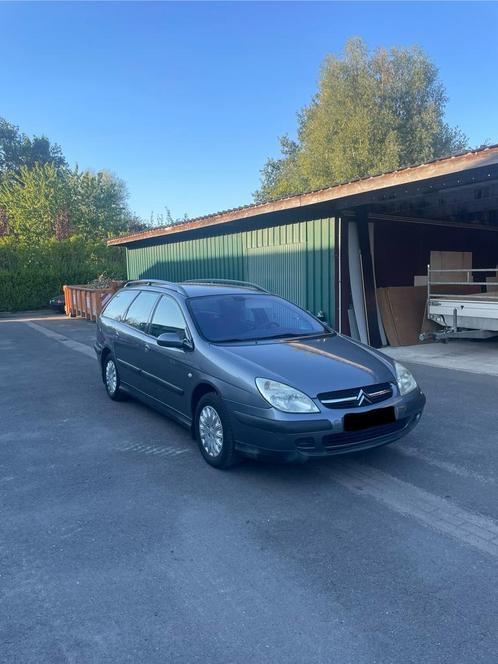 Citroen C5 Break, Auto's, Citroën, Particulier, C5, Trekhaak, Benzine, Break, 5 deurs, Handgeschakeld, Zilver of Grijs, Grijs