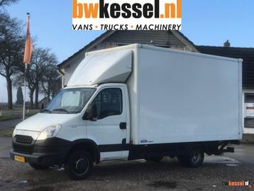 Iveco Daily 40C15 Euro 5 Bakwagen Koffer Laadklep AC, Auto's, Bestelwagens en Lichte vracht, Cruise Control, 286 g/km, Iveco, Wit