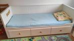 Ikea Hemnes bed + 2 matrassen Afjall, Huis en Inrichting, Slaapkamer | Bedden, Ophalen, Verstelbaar, Wit, Tweepersoons