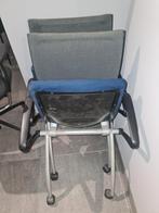 Design bureaustoel, goede staat, blauw, Haworth comforto 99, Huis en Inrichting, Stoelen, Ophalen, Gebruikt, Blauw, Stof