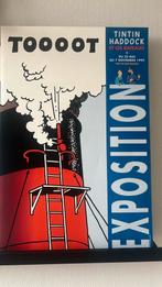Hergé Kuifje Haddock en de boten poster tentoonstelling 1999, Verzenden, Kuifje, Zo goed als nieuw