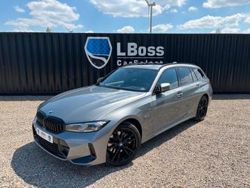 BMW 330E Touring | M-Sport | Panodak | Keyless | Leder, Auto's, Automaat, Achterwielaandrijving, 4 cilinders, Leder