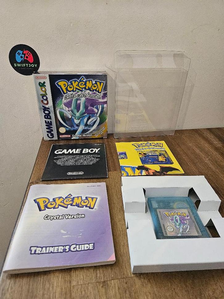 Pokemon Crystal (Compleet), Consoles de jeu & Jeux vidéo, Jeux | Nintendo Game Boy, Enlèvement ou Envoi