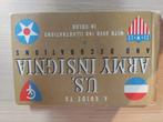 Livre us army insignes et décorations 1941, Ophalen of Verzenden, Landmacht, Boek of Tijdschrift