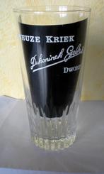 De Koninck Gebrs  Dworp  Geuze-Kriek 33 cl, Verzamelen, Biermerken, Ophalen of Verzenden, Zo goed als nieuw, Glas of Glazen, De Koninck