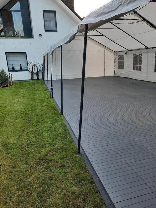 tent met tentvloer te huur, Hobby en Vrije tijd, Feestartikelen | Verhuur, Zo goed als nieuw, Ophalen of Verzenden
