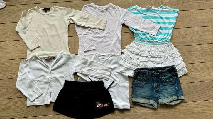 Jurk, vest, Basile & Boniface — 3-4 jaar (98-104 cm), Kinderen en Baby's, Kinderkleding | Maat 104, Zo goed als nieuw, Meisje