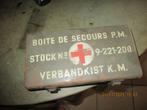 trousse de premiers secours ABL, Collections, Objets militaires | Général, Enlèvement ou Envoi, Armée de terre, Caisse ou Géocache