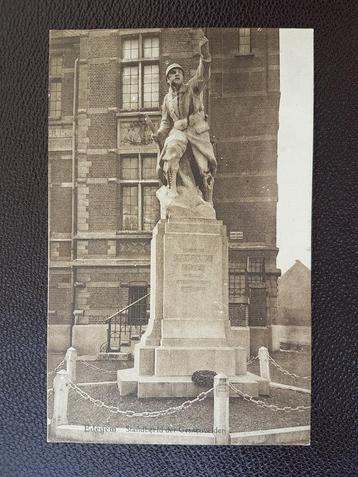 Postkaart Edegem Standbeeld der gesneuvelden soldaat beschikbaar voor biedingen