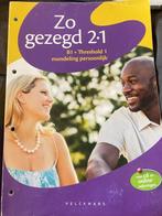 Zo gezegd 2.1 (B1 Threshold 1 Mondeling), Boeken, Gelezen, Neerlandais, Non-fictie, Ophalen of Verzenden