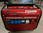 Powertech pt8500 stroomgenerator 3kva, Doe-het-zelf en Bouw, Aggregaten, Ophalen, Zo goed als nieuw, Benzine