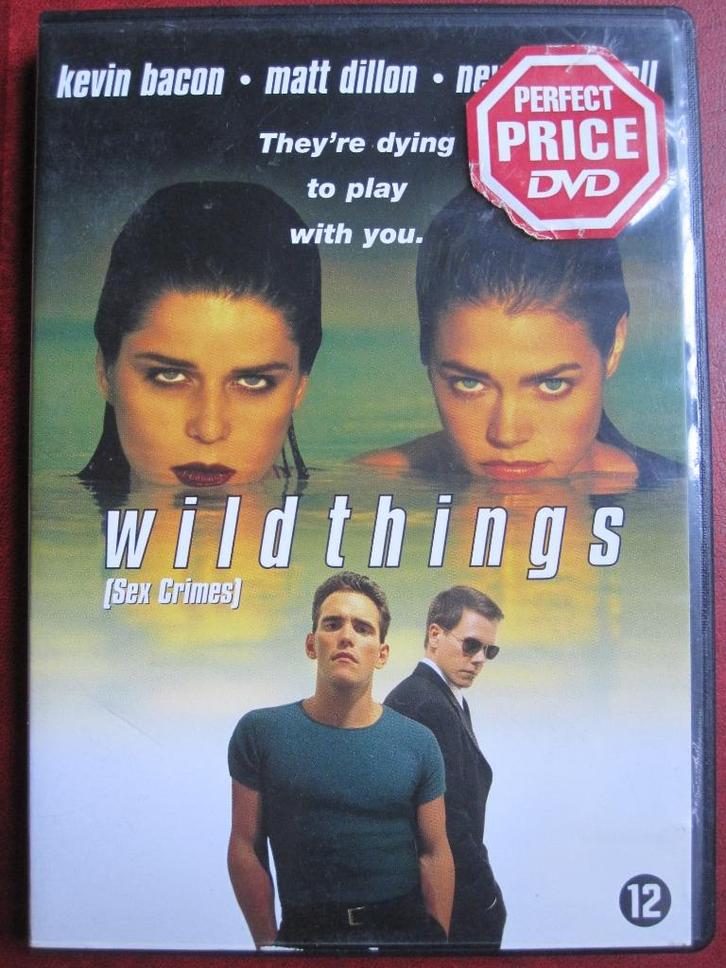 Wild Things (1998), Cd's en Dvd's, Dvd's | Thrillers en Misdaad, Zo goed als nieuw, Actiethriller, Vanaf 12 jaar, Ophalen of Verzenden