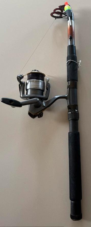 Vislijn getuigd Silstar met Daiwa Samurai molen, Enlèvement, Utilisé, Moulinet