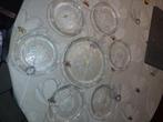 7 Delig service bordjes ., Ophalen, Glas of Glazen, Nieuw, Glas