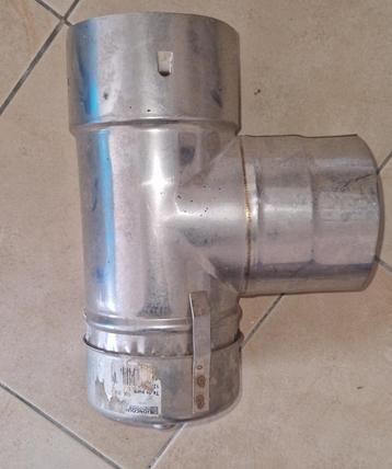 Tubage inox pour cheminée, Enlèvement, Comme neuf, Insert, Cheminée au gaz