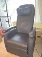 Elektrische relax met opstahulp, Ophalen, Zo goed als nieuw, 50 tot 75 cm, Leer