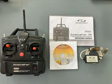 2.4Ghz zender Innovator + simulator  beschikbaar voor biedingen