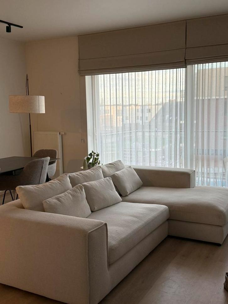 Zetel te koop, Huis en Inrichting, Zetels | Complete zithoeken, Gebruikt, Stof, Ophalen