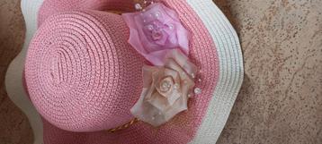 Roze dameshoed, Kleding | Dames, Hoeden en Petten, Ophalen of Verzenden, Gedragen, 56 of 57 cm (M, 7 of 7⅛ inch), Hoed