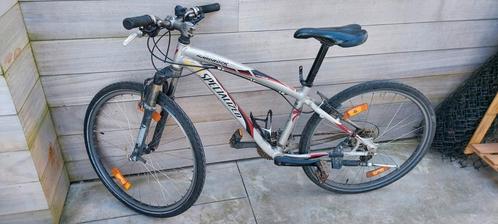 Fiets - mountainbike met stadsbanden, Fietsen en Brommers, Fietsen | Jongens, Gebruikt, 26 inch of meer, Handrem, Versnellingen
