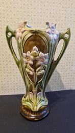 Art Nouveau vaas - Jeugendstil - in slijm n° 2139, Antiek en Kunst, Ophalen of Verzenden