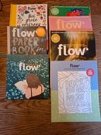 Flow magazines, met speciale uitgaven en kleurboek TIJDLOOS, Hobby en Vrije tijd, Kaarten | Zelf maken, Ophalen, Zo goed als nieuw
