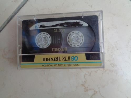 K7 audio enregistrables. Maxell 90., CD & DVD, Cassettes audio, Utilisé, Originale, Enlèvement ou Envoi
