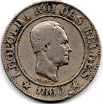 20 Cent 1860 - Zeldzaam, Timbres & Monnaies, Monnaies | Belgique, Enlèvement ou Envoi, Monnaie en vrac, Autre