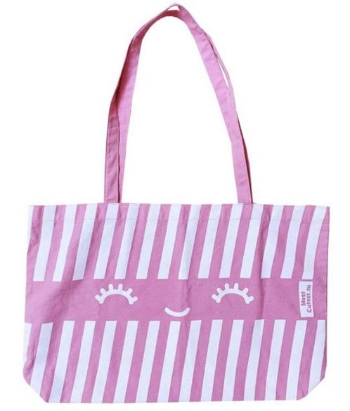 MostCutest XXL Pink Stripes Shopper, Bijoux, Sacs & Beauté, Sacs | Sacs Femme, Shopper, Enlèvement ou Envoi